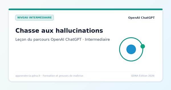 Chasse aux hallucinations dans ChatGPT : détection et audit