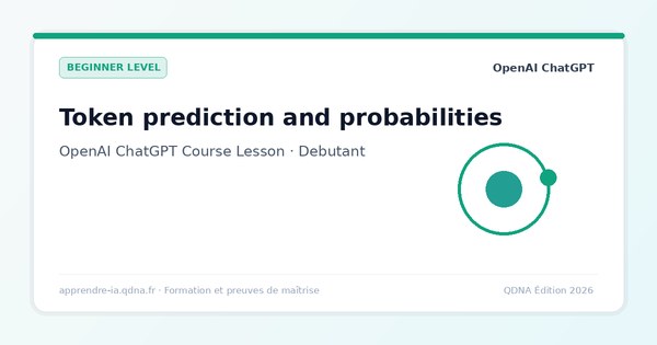 How ChatGPT Responds: Token Prediction and Probabilities