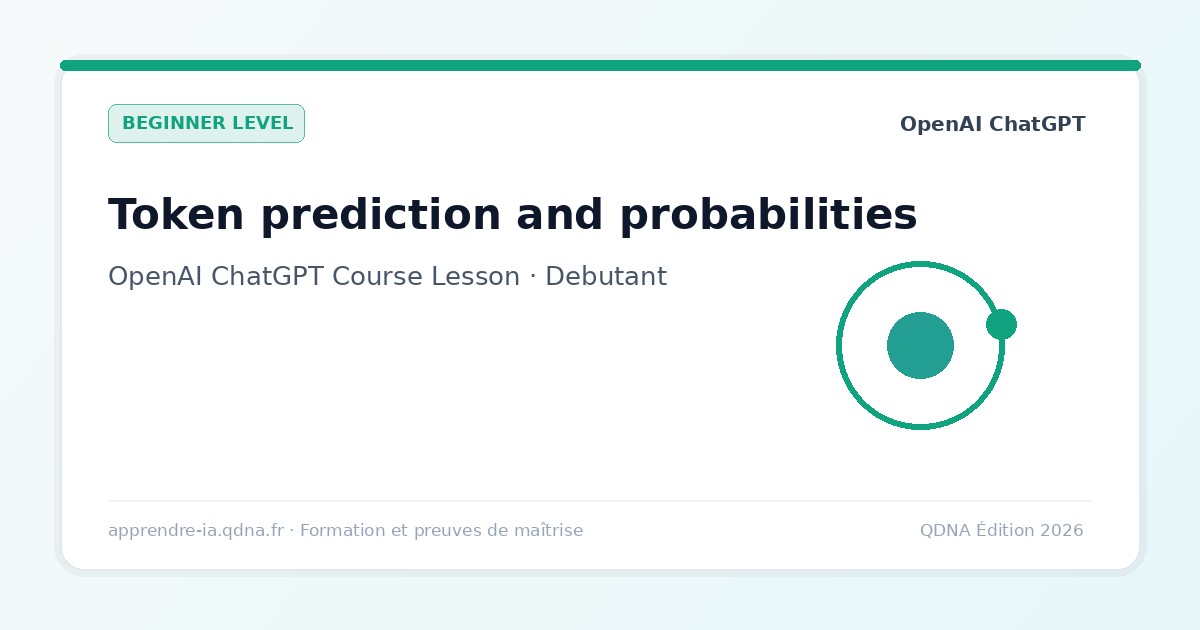 How ChatGPT Responds: Token Prediction and Probabilities