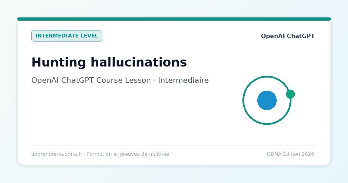 Hunting ChatGPT Hallucinations: Detection and Verification