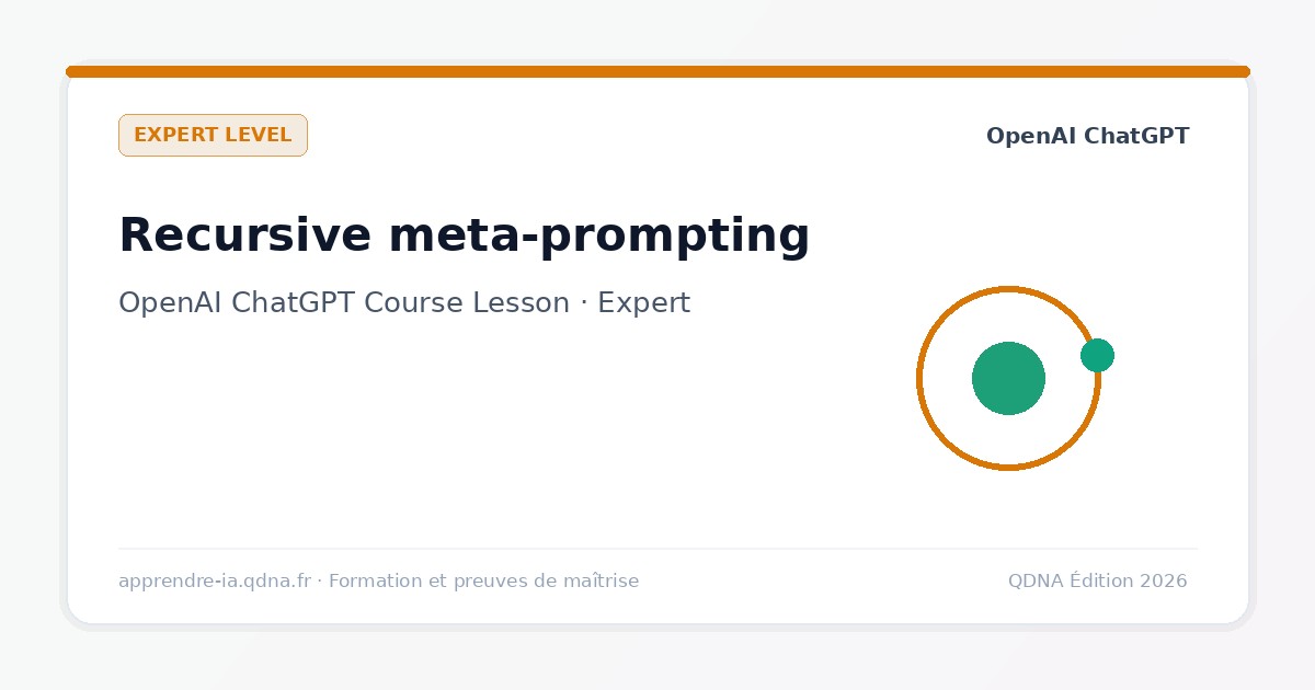 Méta-prompting dans ChatGPT : faire créer ses prompts par l'IA