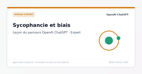Modes d'échec et sycophancie : dérives cognitives des LLMs