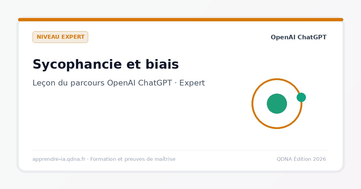 Modes d'échec et sycophancie : dérives cognitives des LLMs