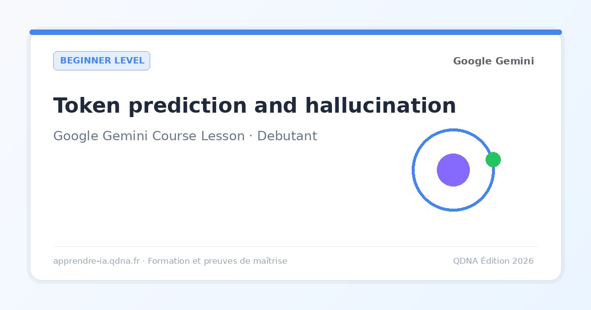 How Gemini responds: token prediction and hallucinations